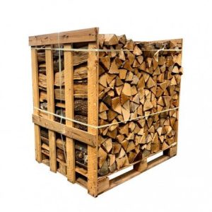 Meia palete de lenha dura 25 cm – carvalho, faia, carpa e freixo – 1 m³ / 1,5 estéreos – seca ao ar
