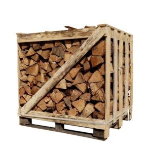 Lenha 50 cm – mistura de madeira dura (carvalho, carpa, faia e freixo) – 1 m³ / 1,3 estéreos – seca ao ar