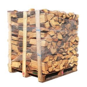 Lenha 40 cm – 4 paletes – 2 de carvalho-branco e 2 de faia/carpa – extra seca