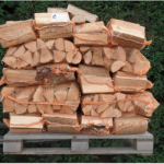 Lenha seca de freixo – 40 sacos de 8 kg – baixa humidade residual