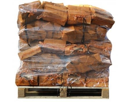 Lenha seca de freixo – 40 sacos de 8 kg – baixa humidade residual