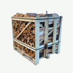 Lenha seca de faia – calor uniforme – caixa de madeira 1 m³