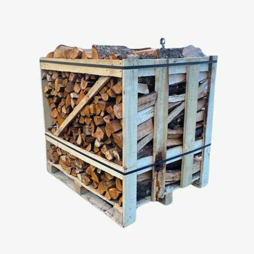 Lenha seca de faia – calor uniforme – caixa de madeira 1 m³