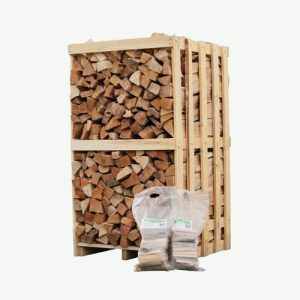 Lenha seca de faia – combustão uniforme – caixa de madeira 1,8 m³