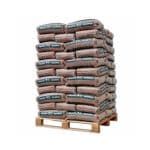 Valboval pellets de madeira – 65 sacos de 15 kg – palete 975 kg – 100 % madeira de coníferas – DINplus